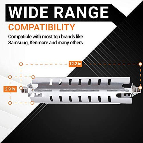WR51X10055 Refrigerator Defrost Heater, WR55X10025 Temperature Sensor and WR50X10068 Defrost Thermostat Replacement by BlueStars - Exact Fit for GE Hotpoint Refrigerators
