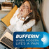 Bufferin Aspirin Pain Reliever/Fever Reducer Coated Tablets, Relieves Headache, Arthritis, Backache & Menstrual Cramps, Contains Antacids, 325mg, 130 Count (Pack of 3)