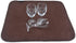 SINLAND Microfiber Dish Drying Mat Super Absorbent Dish Drying Rack Pads Kitchen Counter Mat 18Inch X 24Inch Brown