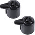 Alamic Steam Release Valve for Instant Pot Duo Model 3, 6, 8 Qt Steam Release Handle Pressure Cooker Replacement Part Accessories - 2 Pack