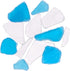 Nautical Assortment 25 Pieces | White Finger Starfish | Sea Biscuit | Aqua Blue Sea Glass | Clear Sea Glass | Pearlized Turbo Shells | Shells for Crafts | Plus Free Nautical Ebook by Joseph Rains