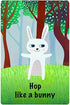 Animal Action Cards. 25 Engaging cards. Movement game for kids.