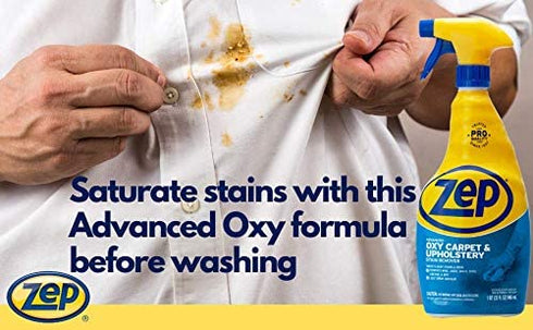 Zep Advanced Oxy Carpet Cleaner 32 Ounce ZUOXSR32 (Pack of 2) Great for Upholstery, Carpet, & Laundry