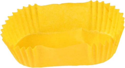 Cabilock 1000 Pcs Baking Cup Oval Cake Paper Tray Boat Shape Paper Cups High Temperature Cake Cup Bread Baking Cups Safe Grease Proof Cupcake Liners Perfect Cups for Cake Balls Muffins Cupcakes