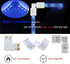 FSJEE 2Pin 8mm LED Strip Connector Kit Include L Shape 2 Pin Right Angle Corner Connector, T Shape Connector, Solderless Gapless Connector, Strip to Strip Jumper Wires for 2Pin 8mm 3528/2835 LED Strip