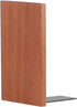 muso wood Sapele Bookends,Pack of 1 Pairs?7.1"x4.7",Wooden Book End for Shelves,Office Desk Book Stand