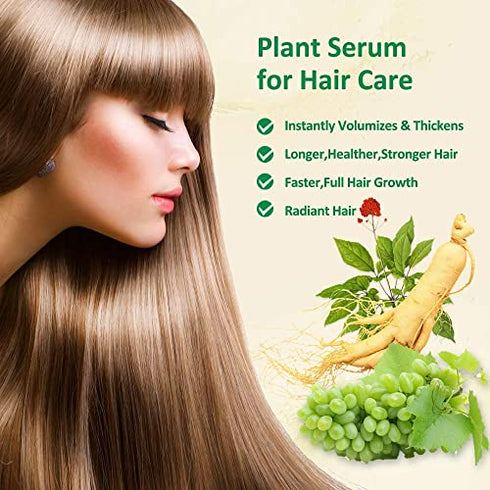 5 PACK Ginger Oil for Hair Growth,Hair Growth Serum,Biotin Hair Growth Oil,Hair Growth Ginger Serum for Men and Women,Hair Growth Treatment,Hair Loss Treatment,Promotes Thicker,Growth Hair
