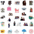 Gilmore Girls Stickers | 50 PCS | Vinyl Waterproof Stickers for Laptop,Skateboard,Water Bottles,Computer,Phone, Cute Anime Stickers