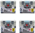 Fortnite Ghost Henchman Chest Collectible Accessory Set Bundle- Includes 4 Ghost Style Henchman Chests, 8 Back Bling, 12 Translucent Weapons, 8 Ghost Henchman Figure Pieces- More Styles Dropping Soon