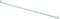 Design House 205831 Adjustable Closet Rod, 48"-72", White