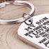 To My Son Christmas Keychain Gifts from Mom Dad Mother To Son Him Teens Stocking Stuffers Adult Men Teenage Boys Kids Birthday Graduation Sweet Sixteen Going To College Guys Males Wedding Gifts Present