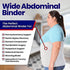 Abdominal Binder Plus Size Belly Binder – Postpartum Tummy Tuck Belt Gives Slimming Bariatric Band Stomach Compression Wrap to Help Hernia or Post Surgery, C Section Pregnancy Women Men XXL 47” to 70”