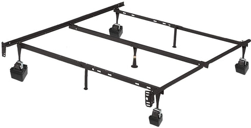 Muhome 3 Inch Heavy Duty Bed Risers Durable and Stackable Bed Lifts Fits to Casters or Legs of Sofa, Table, Couch and Bed Frame (4 Pack)