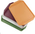 Idomy Plastic Fast Food Serving Trays, 4-Pack