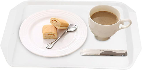 Idomy Plastic Fast Food Serving Trays, 4-Pack