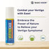 Basic Vigor Vertigo Ease Roll-On (10ml) - Natural & Fast-Acting Vertigo Relief, Nausea Relief & Dizziness Relief with Lavender, Ginger, Frankincense & Essential Oils - Combat Travel Sickness