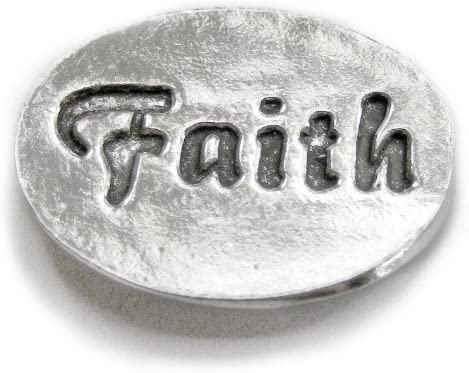 Basic Spirit Angel/Faith Pocket Token (Coin) Handcrafted Pewter Lead-Free CN-2