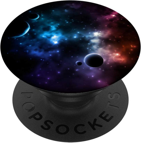 Popsockets Galaxy Star Planets Phones Pop Sockets PopSockets PopGrip: Swappable Grip for Phones & Tablets