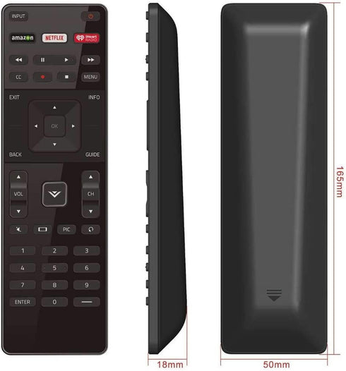 Vizio XRT122 TV Remote for E Series Models
