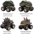 Dinosaur Toys for 3 Year Old Boys, 4-Pack Dinosaurs Car Toys for 2 3 4 5 6 7 Year Old Boys Girls, Stocking Stuffers for Kids, Easter Basket Stuffers, Pull Back Vehicles, Christmas Birthday Gifts