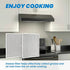 Range Hood Filter - Compatible with NuTone Allure WS1 QS2 and Broan QS1 30" Range Hoods - replace Broan Model BPS1FA30, 99010299 - 2 Pack