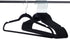 Home-it Premium Velvet Hangers Heavy Duty Clothes Hook Swivel 360-Ultra Thin, (50 Pack)