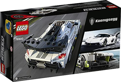 LEGO Speed Champions Koenigsegg Jesko 76900 Building Toy Set for Kids, Boys, and Girls Ages 7+ (280 Pieces)