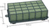 FloraCraft Floral Cage Arranger with Floral Wet Foam 3.75 Inch x 7 Inch x 12.75 Inch Green