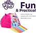 Hasbro Little Girls My Little Pony Cotton Baseball Cap, Rainbow Dash, Dimensional Ears, Age 4-7, Size Age 2-4, My Little Pink