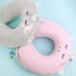 Kids Travel Neck Pillow,Unicorn Memory Foam Pillow with Snap,U-Shaped Airplane Car Flight Head Neck Support Pillow with Washable Cover for Adults Toddler,Gifts for Children,Boys,Girls (Pink)