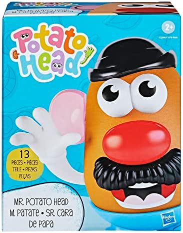 Potato Head Mr. Potato Head Classic Toy For Kids Ages 2 and Up, Includes 13 Parts and Pieces to Create Funny Faces