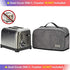 HOMEST Toaster Dust Cover with Pockets Compatible with Cuisinart 2 Slice Toaster, Can Hold Jam Spreader Knife & Toaster Tongs, Dust and Fingerprint Protection, Grey