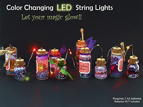 DIY Fairy Potions Kit for Kids - Make Your Own Fairy Potions Arts & Crafts Set - Great Gift for Kits 5 6 7 8 9 10 Years and Up (Fairy)