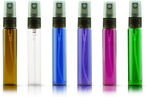 ZbFwmx 6 Pack Set Mini Protable Refill Bulk Atomizer Spray Travel Perfume Bottle Hydrating Empty Bottle