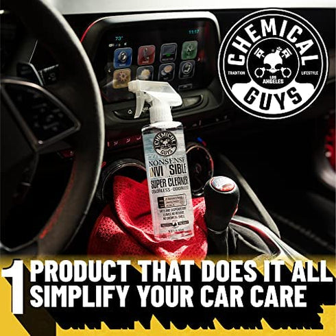 Chemical Guys SPI_993_16 Nonsense All Surface Cleaner (Works on Vinyl, Rubber, Plastic, Carpet & More) Safe for Home, Garage, Cars, Trucks, SUVs, Jeeps, Motorcycles, RVs & More, 16 fl. Oz, Unscented