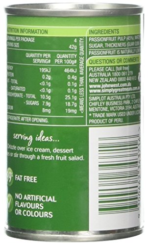 Passionfruit Pulp in Syrup 170g