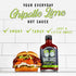 Hoff and Pepper Goonzquad Dang Sauce Handmade Chipotle Lime Hot Sauce Farm-Fresh Tennessee Peppers for the Jalapeno Pepper Hot Sauce Lover Keto Spicy Goodness Seasoning, (6.7 fl oz)