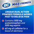 BC Max Strength Fast Pain Relief Powder, Lemonade Flavor Dissolve Packs, 4 Individual Packets, 6 Pack