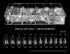 Michelle Gel Nail Tips Kit 500Pcs Pre-shaped Clear Full Cover False Nails for Gel Art Polish, Soak Off Easy Nail Extensions Acrylic Nails False Press on Nail Tips