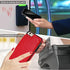 iPhone 6S Plus Wallet Case,iPhone 6 Plus Flip Case for Women/Men,iPhone 6s Plus Purse Case,Auker Vintage Leather Folio Flop Secure Fit Magnetic Closure Folding Case with Wallet/Card Holder