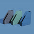 Alfion Magazine File Organizer | Holder for Desk or Bookshelf Use 2-Pack (Navy Blue)