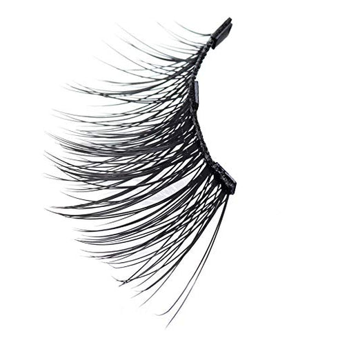 MoxieLash Magnetic Eyelashes with Eyeliner Kit - Baby Bundle - Natural Looking False Eyelashes - Set of Baby Lashes + Magnetic Eyeliner + Eyeliner Remover Swabs - USA Owned - No Glue