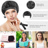 Utukky 100% Mulberry Silk Bonnet, Natural 19 Momme Silk Night Cap Hair Bonnet Sleeping Silk Sleep Hat for Women Hair Care