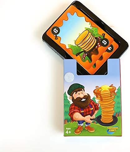 Continuum Games Slap Jack Flap Jacks Card Game - Kids Age 4 & Up