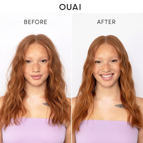OUAI Hair Oil, Multitasking Oil Protects from UV/Heat Damage and Frizz, Adds Mega Shine and Smooths Split Ends. Safe for Colored Hair. Free from Parabens, Sulfates and Phthalates (1.5 oz)