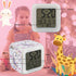 TOUCH X Girls Alarm Clocks, Unicorn Night Light Kids Alarm Clocks with 4 Sided Unicorn Pattern&9 Kinds of LED Glowing Wake Up Bedside Clock Gifts for Unicorn Room Decor for Girls Bedroom