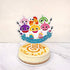 Dadam Baby Shark Cake Topper Happy Birthday Doo Doo Doo Baby Shark Birthday Decorations Cake Toppers Baby Shark Party Supplies