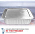 8x8 Foil Pans with Lids (10 Pack) 8 Inch Square Aluminum Pans with Covers - Foil Pans and Foil Lids - Disposable Food Containers Great for Baking Cake, Cooking, Heating, Storing, Prepping Food