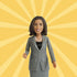 Political Action Figures - Collectible, Novelty, Gag Gift Idea for Adults - Cute Desk Accessories for Home & Office (Kamala Harris)