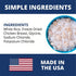 Under the Weather Pet Easy to Digest Bland Dog Food Diet, Aids Sick Dogs & Sensitive Stomachs | Electrolytes - Gluten Free, All Natural, Freeze Dried 100% Human Grade Meat | 1 Pack - Rice & Chicken
